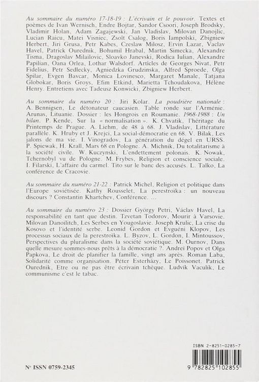 Produktbild: Autre europe 24 25 1992