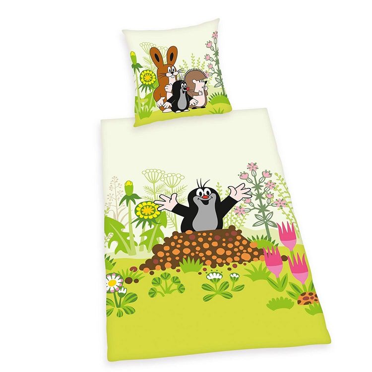 Produktbild: Bettw&auml;sche "Der kleine Maulwurf"