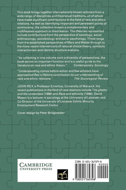 Produktbild: Theories of Race and Ethnic Relations