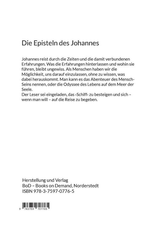 Produktbild: Die Episteln des Johannes