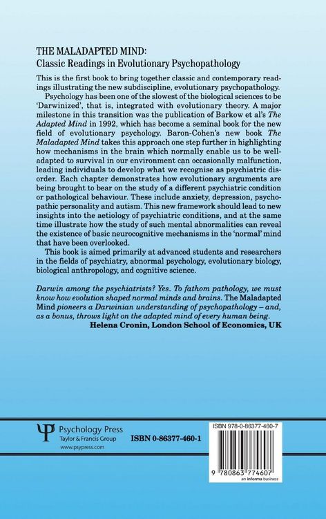 Produktbild: The Maladapted Mind