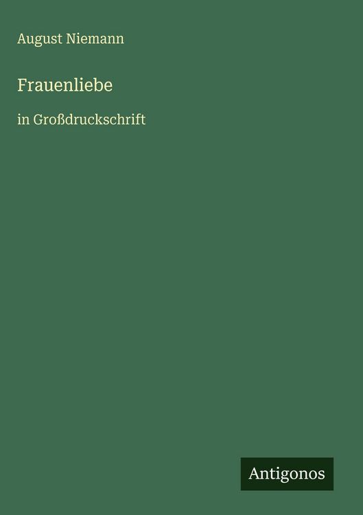 Produktbild: Frauenliebe