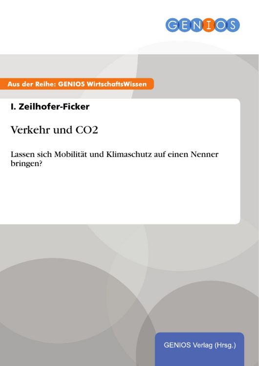 Produktbild: Verkehr und CO2