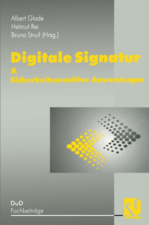 Produktbild: Digitale Signatur & Sicherheitssensitive Anwendungen