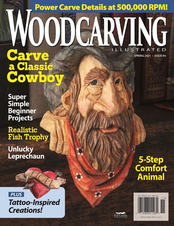 Produktbild: Woodcarving Illustrated Issue 94 Spring 2021