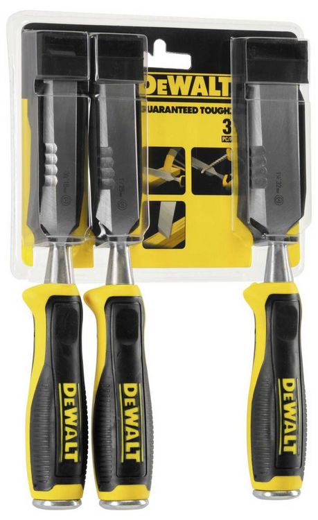 Produktbild: DEWALT Stechbeitel-Set 3-tlg. 18, 25, 32mm DWHT0-16148