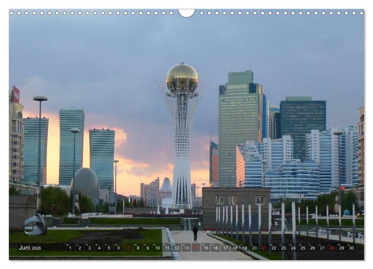 Produktbild: Kasachstan - Eine Bilder-Reise (Wandkalender 2026 DIN A3 quer), CALVENDO Monatskalender