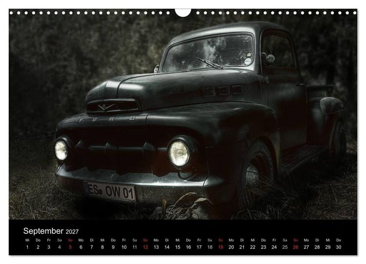 Produktbild: Au&szlig;ergew&ouml;hnliche Autos - Hot Rods (Wandkalender 2027 DIN A3 quer), CALVENDO Monatskalender
