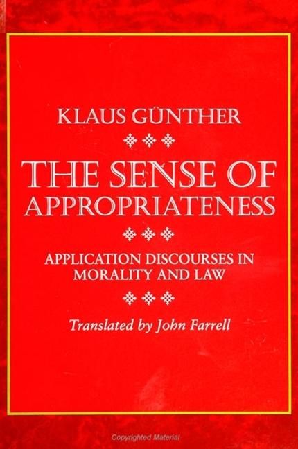 Produktbild: The Sense of Appropriateness