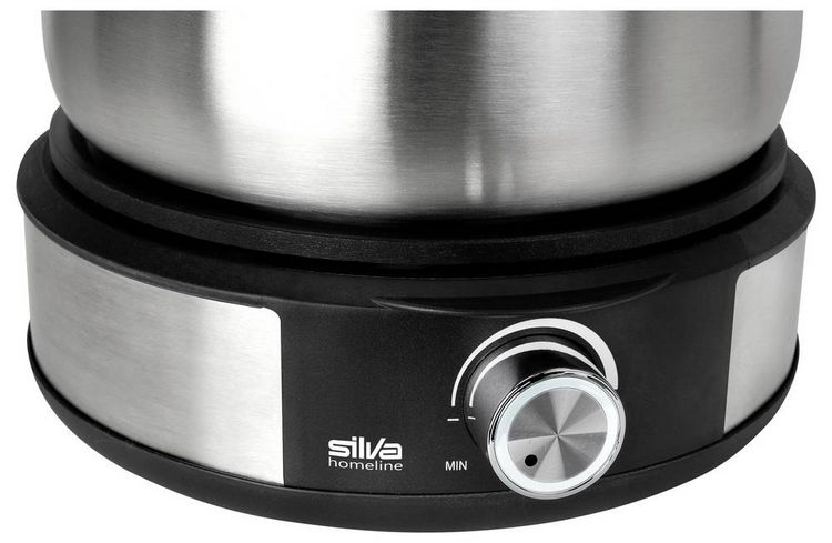 Produktbild: Silva PK-F 140 Fondue 1500W &Uuml;berhitzungsschutz, 8 Fonduegabeln Schwarz, Edelstahl