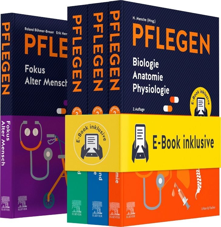 Produktbild: PFLEGEN Lernpaket 2.A. + Fokus Alter Mensch