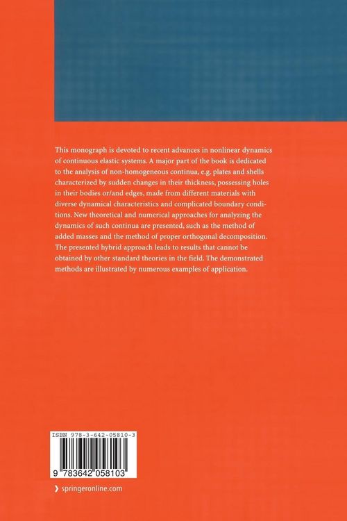 Produktbild: Nonlinear Dynamics of Continuous Elastic Systems