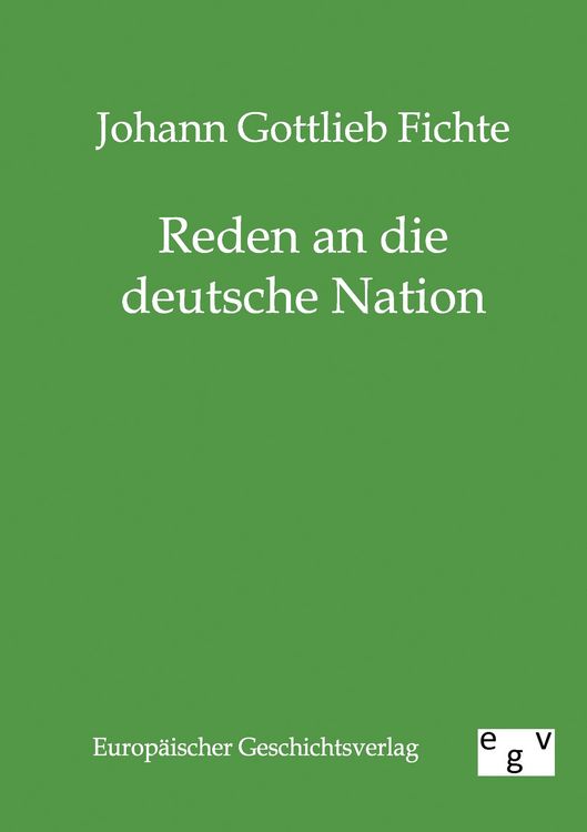 Produktbild: Reden an die deutsche Nation