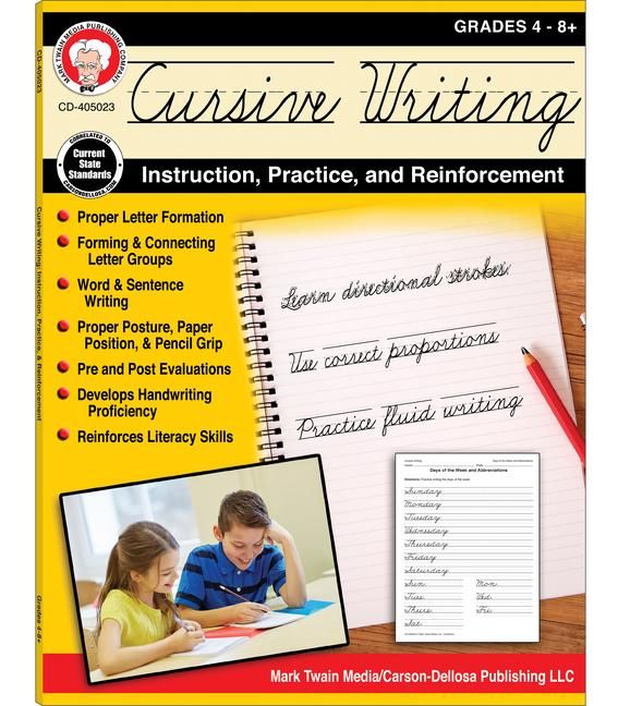 Produktbild: Cursive Writing: Instruction, Practice, and Reinforcement