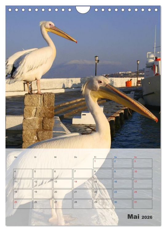 Produktbild: Griechisches Allerlei (Wandkalender 2026 DIN A4 hoch), CALVENDO Monatskalender