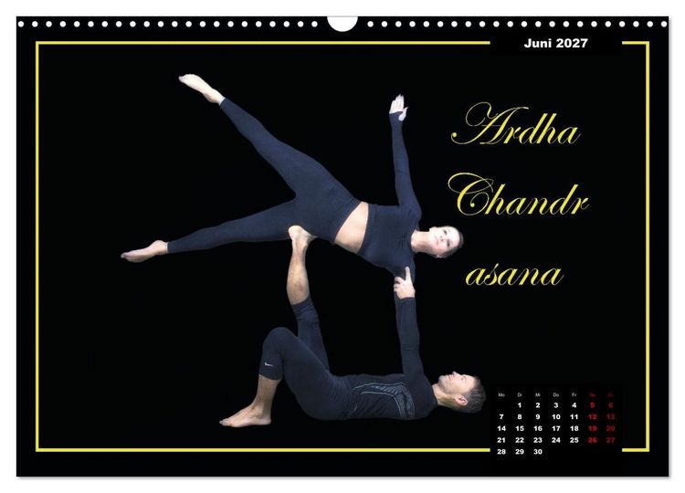 Produktbild: Yoga - Asana (Wandkalender 2027 DIN A3 quer), CALVENDO Monatskalender