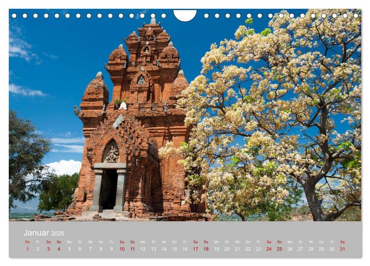 Produktbild: VIETNAM - Im Land des aufsteigenden Drachens (Wandkalender 2026 DIN A4 quer), CALVENDO Monatskalender