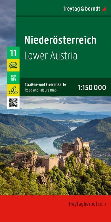 Produktbild: freytag & berndt Stra&szlig;enkarte Nieder&ouml;sterreich 1:150.000
