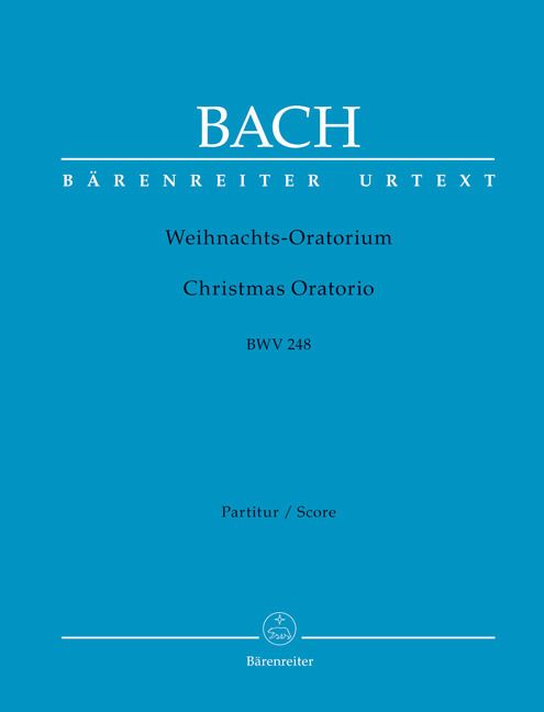 Produktbild: Weihnachts-Oratorium BWV 248, Partitur, Urtextausgabe