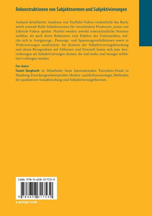 Produktbild: Rekonstruktionen von Subjektnormen und Subjektivierungen