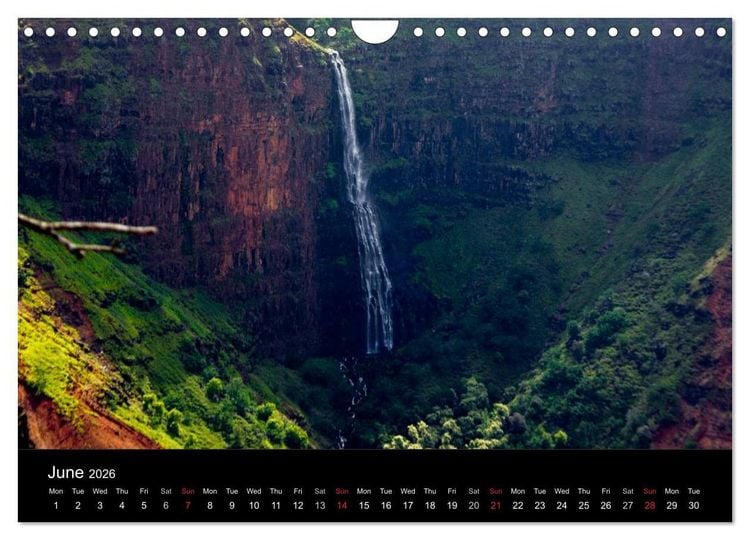 Produktbild: Paradise on Earth HAWAII (Wall Calendar 2026 DIN A4 landscape), CALVENDO 12 Month Wall Calendar