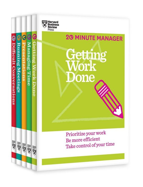 Produktbild: The HBR Essential 20-Minute Manager Collection (5 Books) (HBR 20-Minute Manager Series)