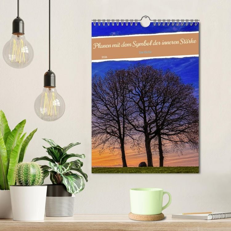 Produktbild: Planen mit dem Symbol der inneren St&auml;rke (Wandkalender 2026 DIN A4 hoch), CALVENDO Monatskalender