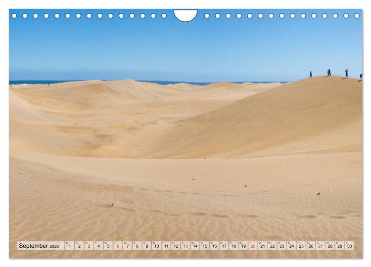Produktbild: Gran Canaria - Die vielseitige Kanareninsel (Wandkalender 2026 DIN A4 quer), CALVENDO Monatskalender