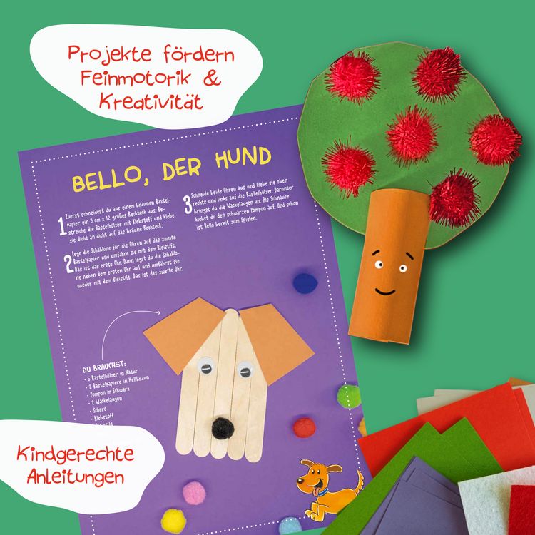 Produktbild: Sch&uuml;ttel den Apfelbaum - Bastelbox