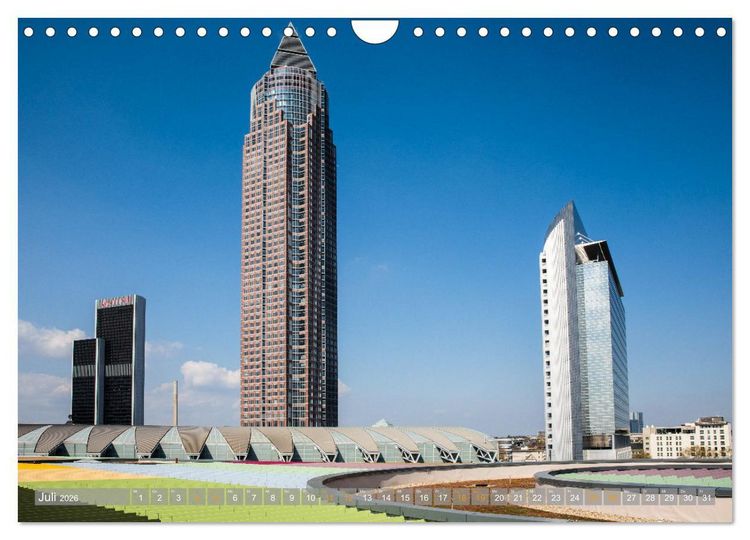 Produktbild: Frankfurt Mainhattan (Wandkalender 2026 DIN A4 quer), CALVENDO Monatskalender