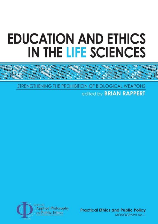 Produktbild: Education and Ethics in the Life Sciences