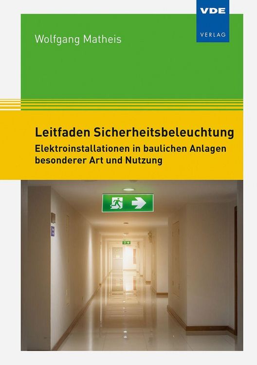 Produktbild: Leitfaden Sicherheitsbeleuchtung