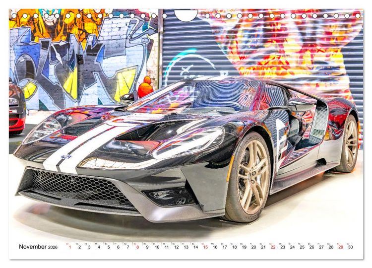 Produktbild: Nationales Auto Museum, Faszination auf R&auml;dern (Wandkalender 2026 DIN A4 quer), CALVENDO Monatskalender