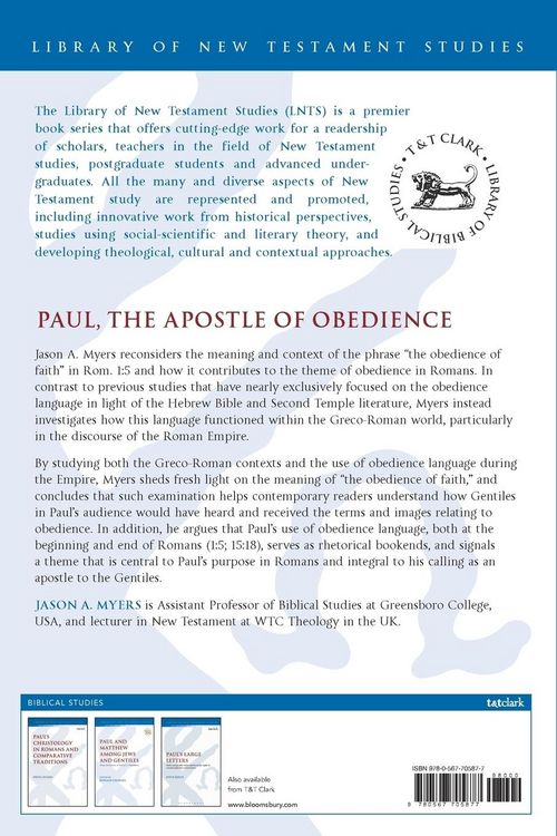 Produktbild: Paul, The Apostle of Obedience