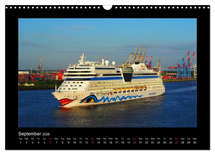 Produktbild: Destination Hamburg 2026 (Wall Calendar 2026 DIN A3 landscape), CALVENDO 12 Month Wall Calendar