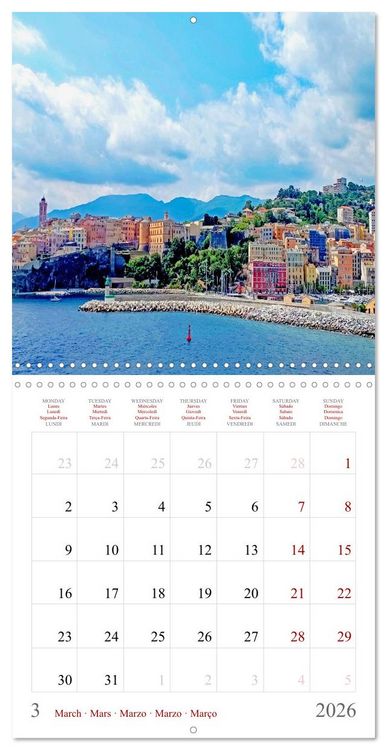 Produktbild: Corsica &ndash; Colors of a wild beauty (Wall Calendar 2026 12 &times; 12 Inch) CALVENDO 12 Month Wall Calendar