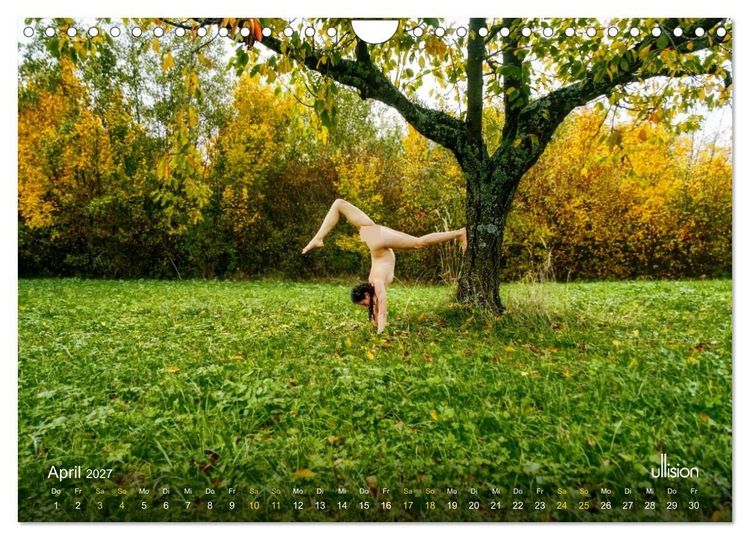 Produktbild: YOGA - naturverbunden (Wandkalender 2027 DIN A4 quer), CALVENDO Monatskalender