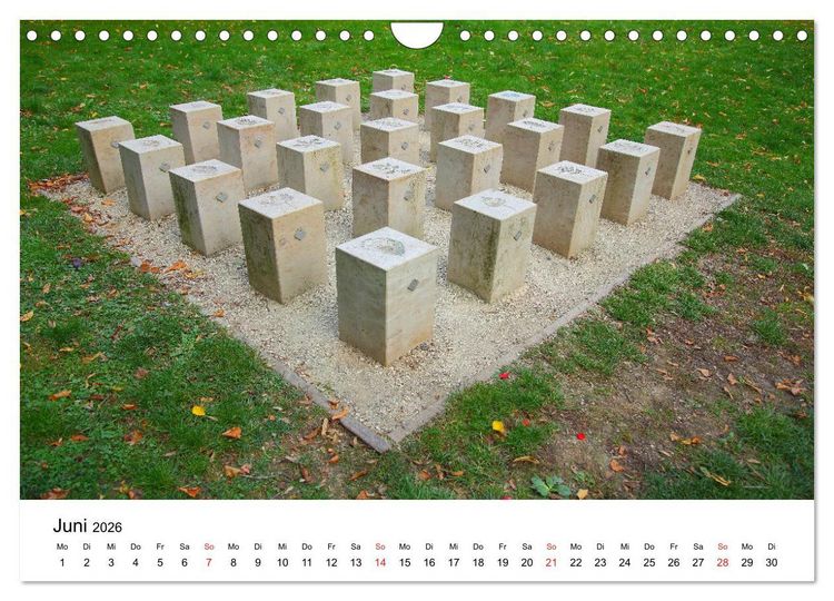 Produktbild: Wiesbaden Kunst in der &Ouml;ffentlichkeit (Wandkalender 2026 DIN A4 quer), CALVENDO Monatskalender