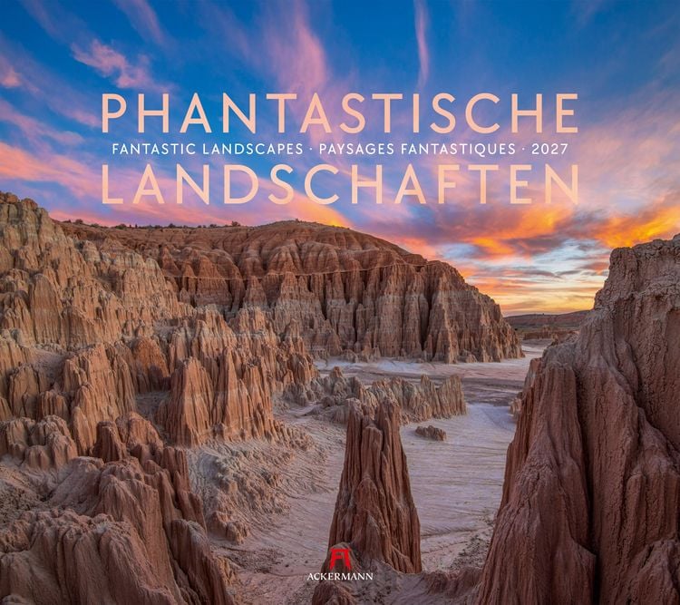 Produktbild: Phantastische Landschaften Kalender 2027