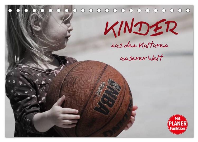 Produktbild: Kinder aus den Kulturen unserer Welt (Tischkalender 2026 DIN A5 quer), CALVENDO Monatskalender