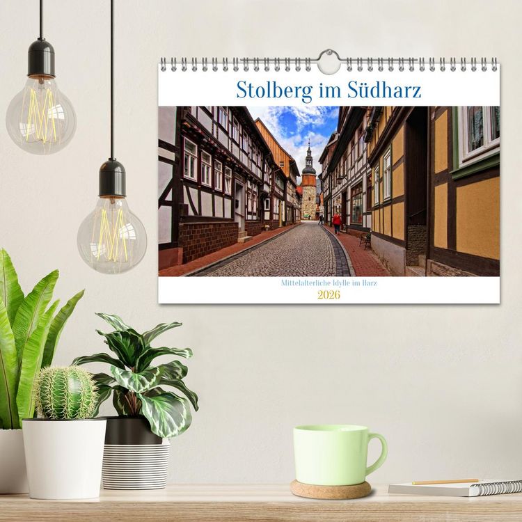 Produktbild: Stolberg im S&uuml;dharz (Wandkalender 2026 DIN A4 quer), CALVENDO Monatskalender