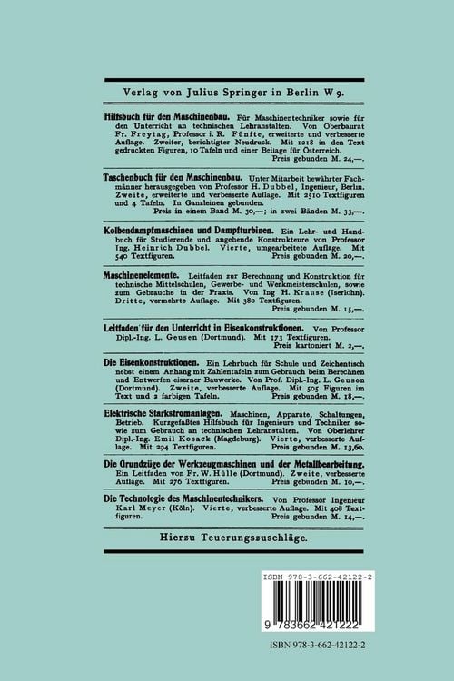 Produktbild: Mathematisch-technische Zahlentafeln
