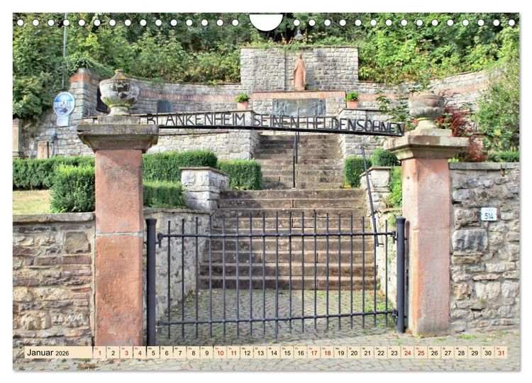 Produktbild: Blankenheim - Eine Perle in der Eifel (Wandkalender 2026 DIN A4 quer), CALVENDO Monatskalender