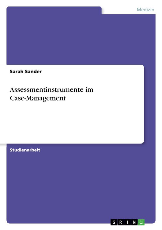 Produktbild: Assessmentinstrumente im Case-Management