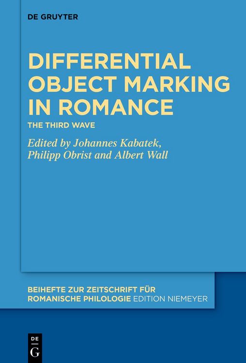 Produktbild: Differential Object Marking in Romance