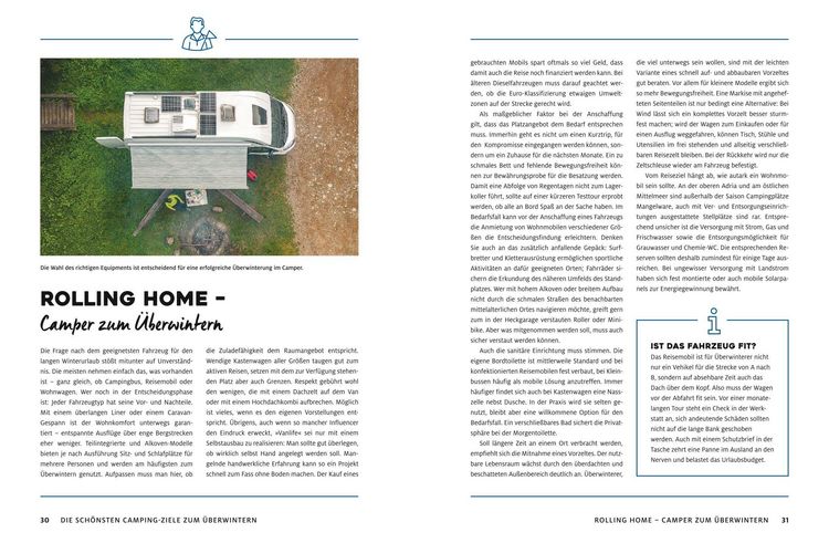 Produktbild: Yes we camp! Die sch&ouml;nsten Camping-Ziele zum &Uuml;berwintern