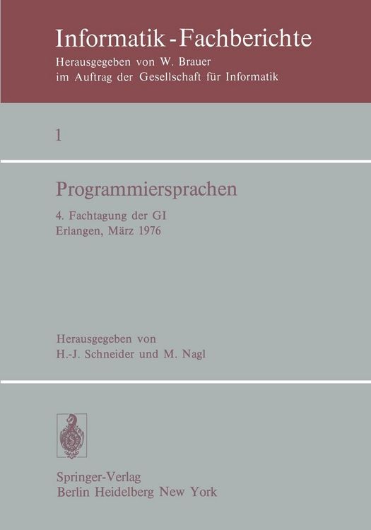 Produktbild: Programmiersprachen