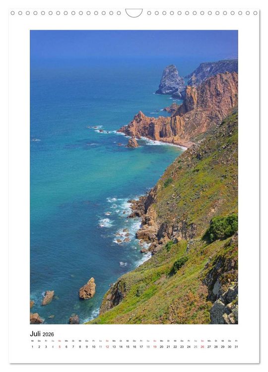 Produktbild: Portugal (Wandkalender 2026 DIN A3 hoch), CALVENDO Monatskalender