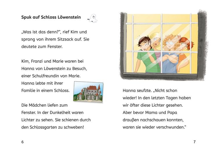 Produktbild: Die drei !!!, B&uuml;cherhelden 2. Klasse, Doppelband 1, Geisterspuk und Elfenzauber