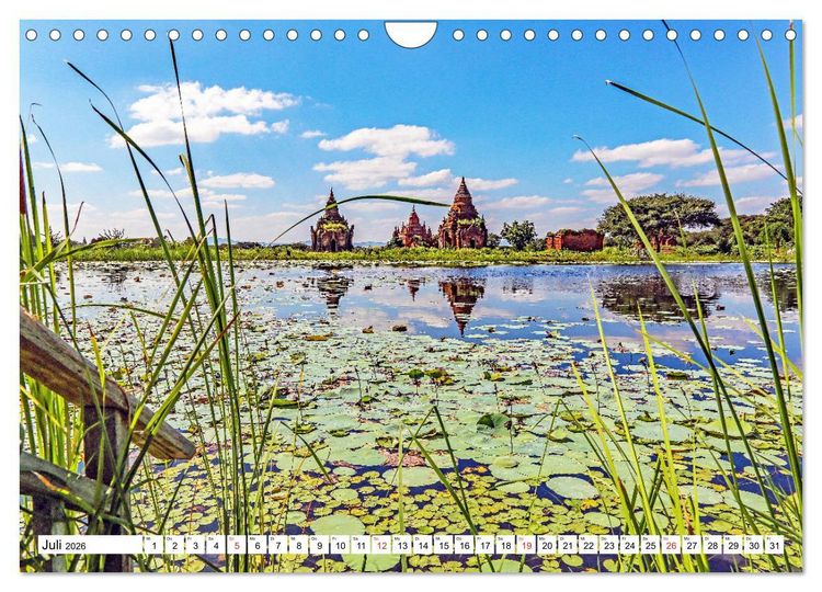 Produktbild: Unterwegs in S&uuml;dostasien (Wandkalender 2026 DIN A4 quer), CALVENDO Monatskalender